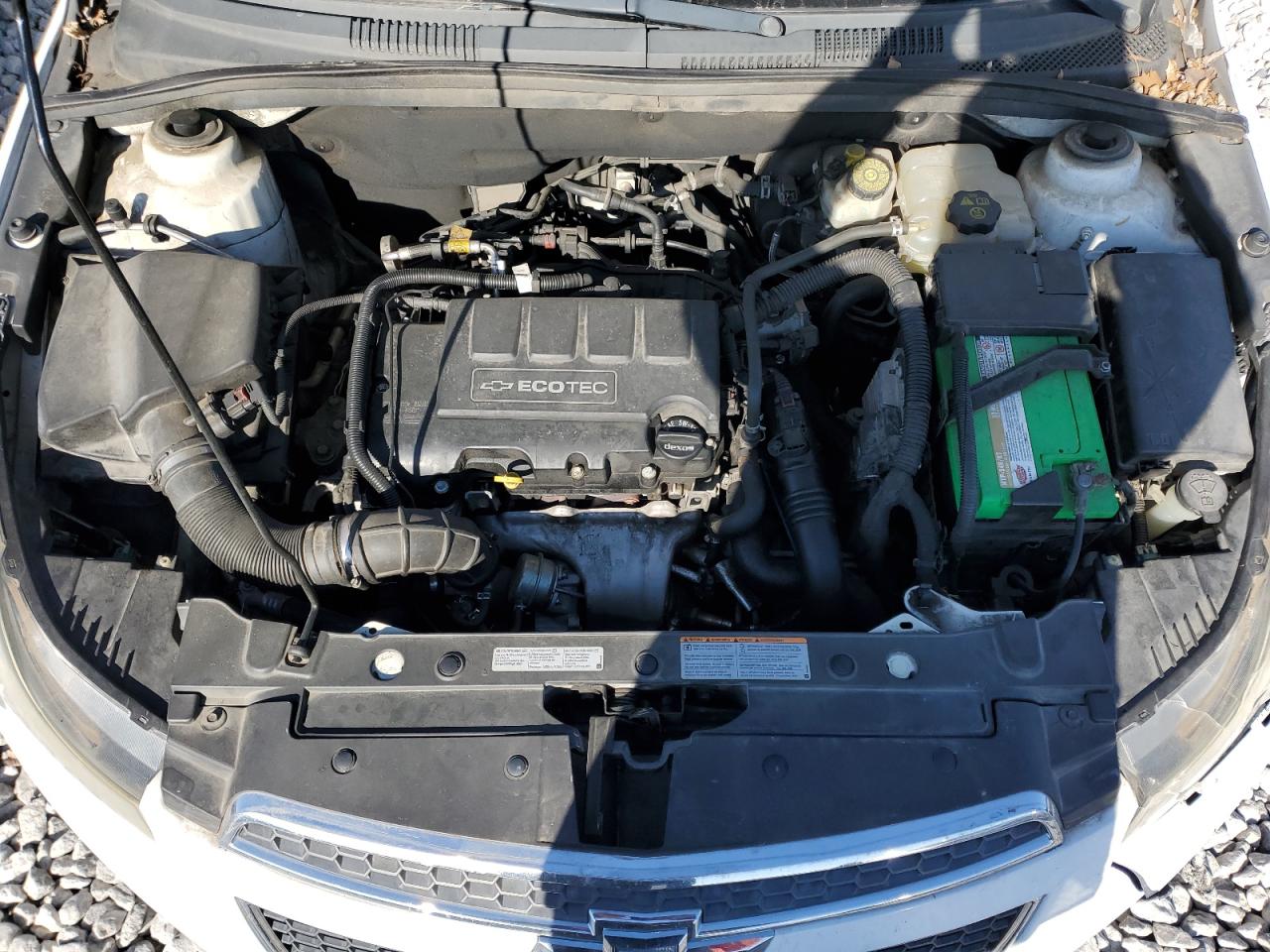 2014 Chevrolet Cruze VIN 1G1PE5SB7E7317714 Copart auction photo, front end / minor dent/scratches damage thumbnail 11
