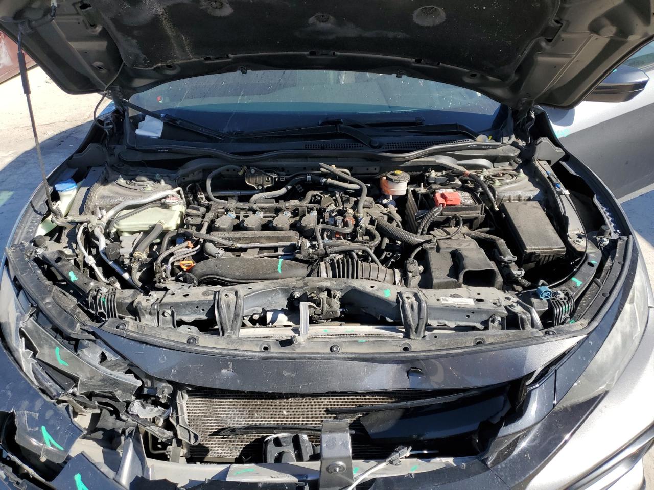 2021 Honda Civic VIN SHHFK7H41MU204770 Copart auction photo, front end damage thumbnail 11