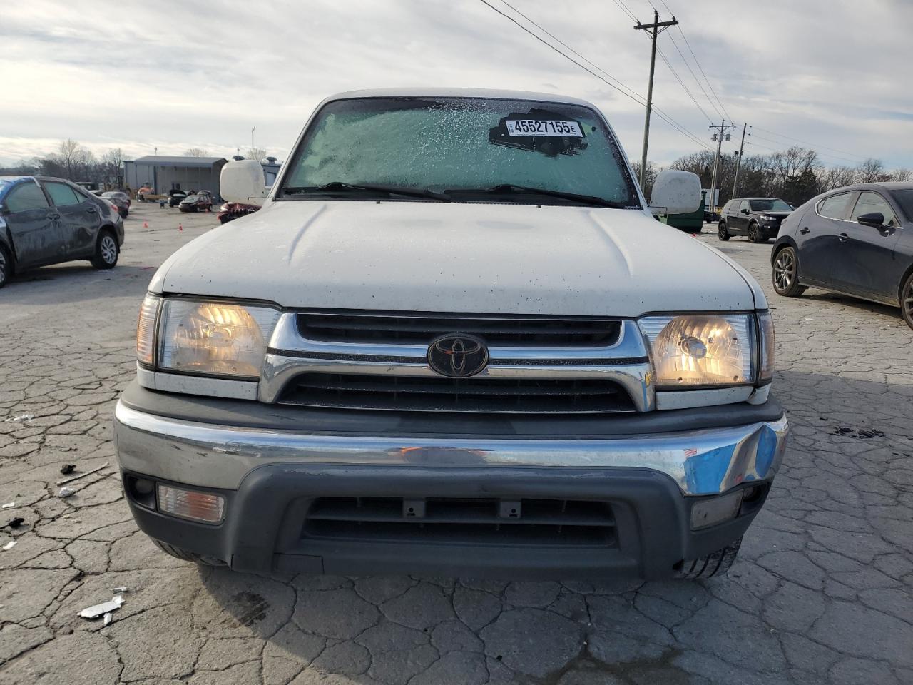 2001 Toyota 4Runner VIN JT3GN86R210213459 Copart auction photo, front end / rear end damage thumbnail 5