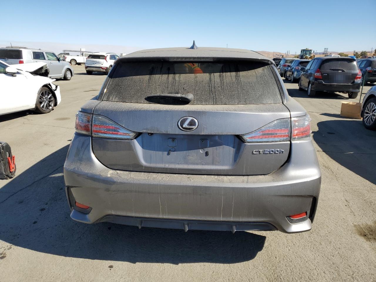 2017 Lexus CT VIN JTHKD5BH2H2289622 Copart auction photo, vandalism damage thumbnail 6
