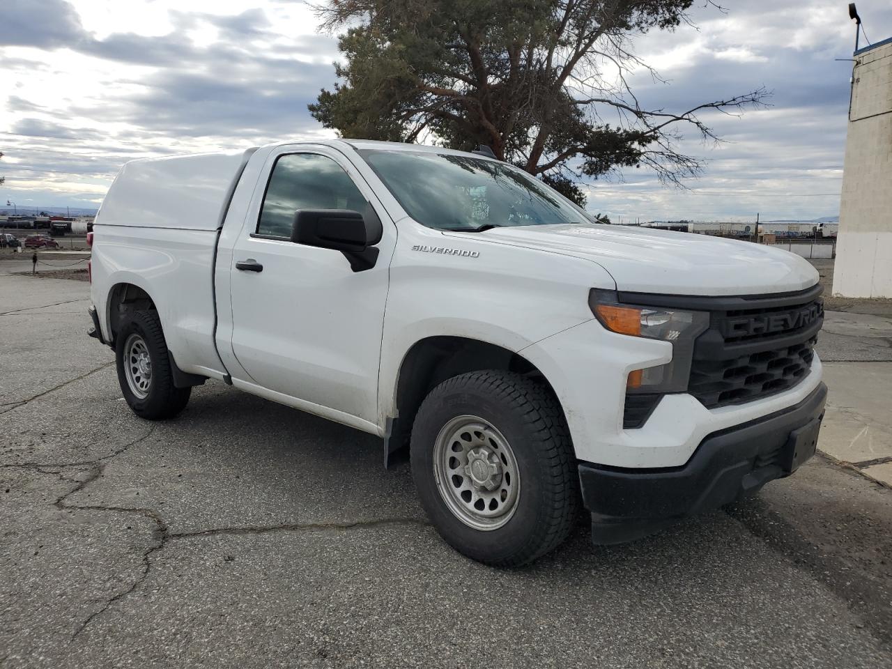 2023 Chevrolet Silverado VIN 3GCNAAEK5PG351463 Copart auction photo, side damage thumbnail 4