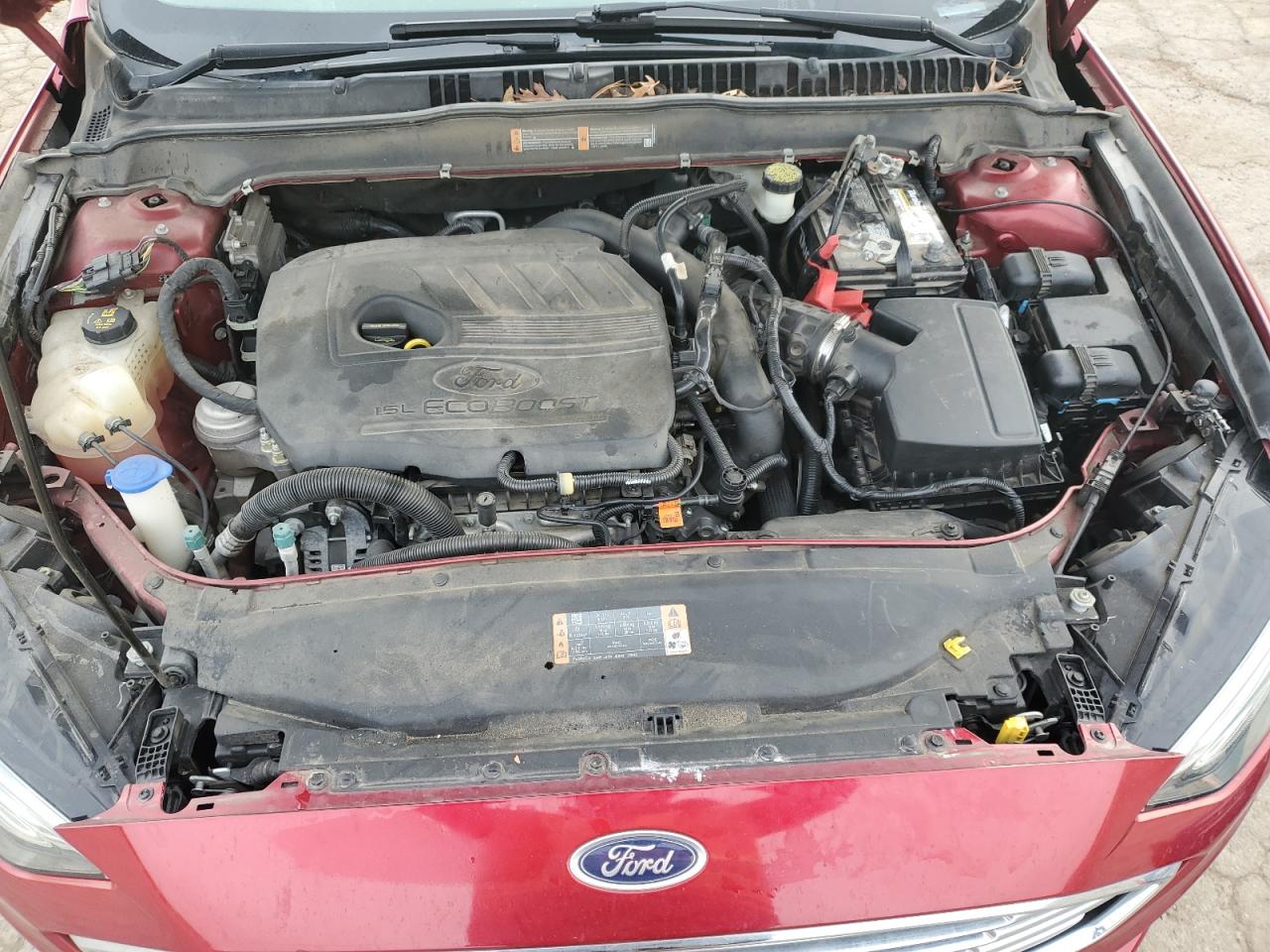 2017 Ford Fusion VIN 3FA6P0HD8HR256692 Copart auction photo, side damage thumbnail 11