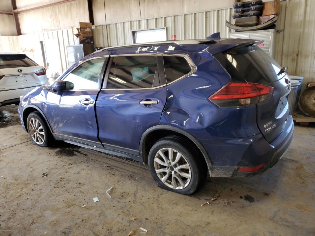 2017 Nissan Rogue VIN KNMAT2MT1HP519542 Copart auction photo, rollover damage thumbnail 2