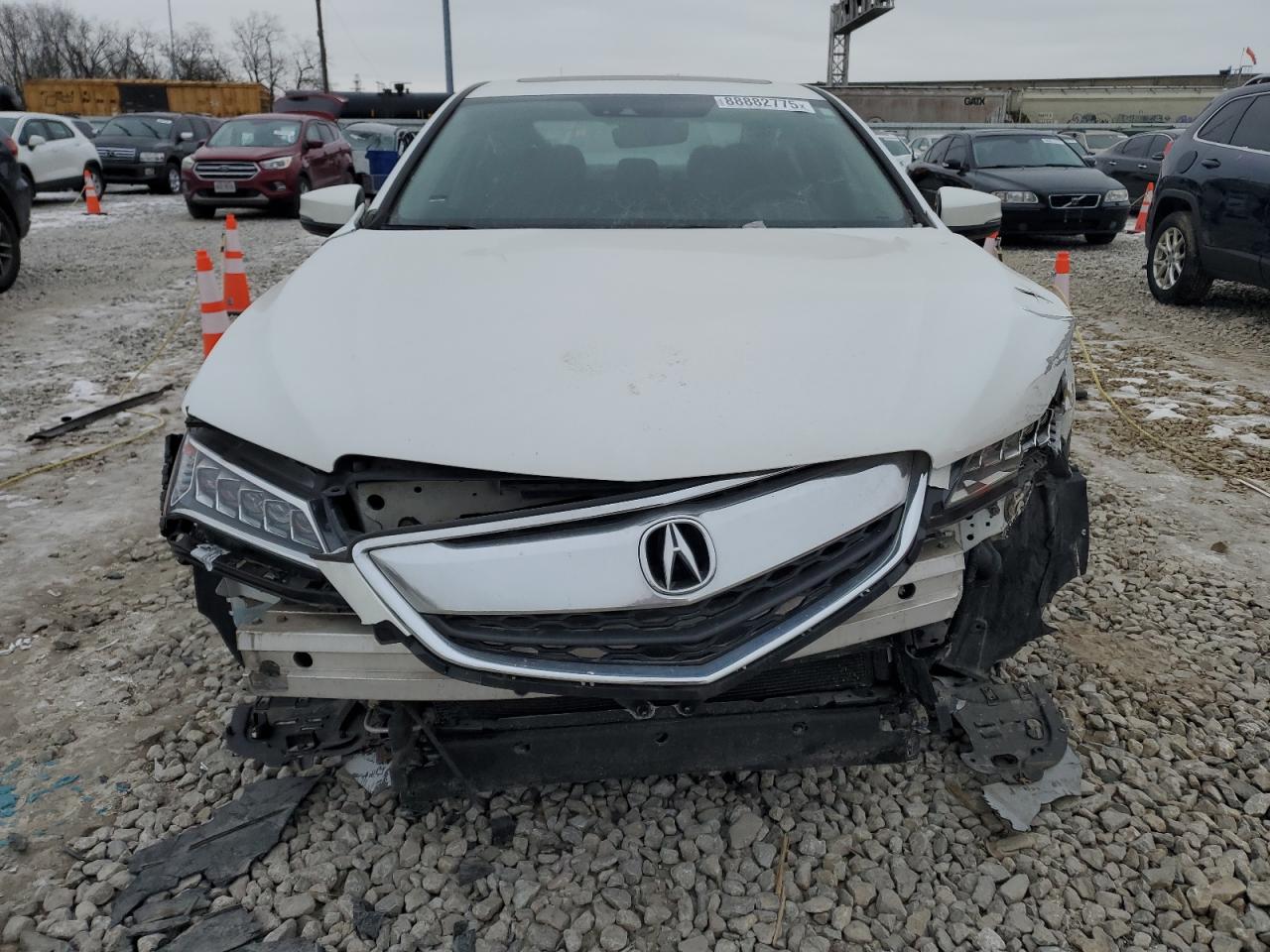 2015 Acura TLX VIN 19UUB1F50FA028471 Copart auction photo, front end damage thumbnail 5
