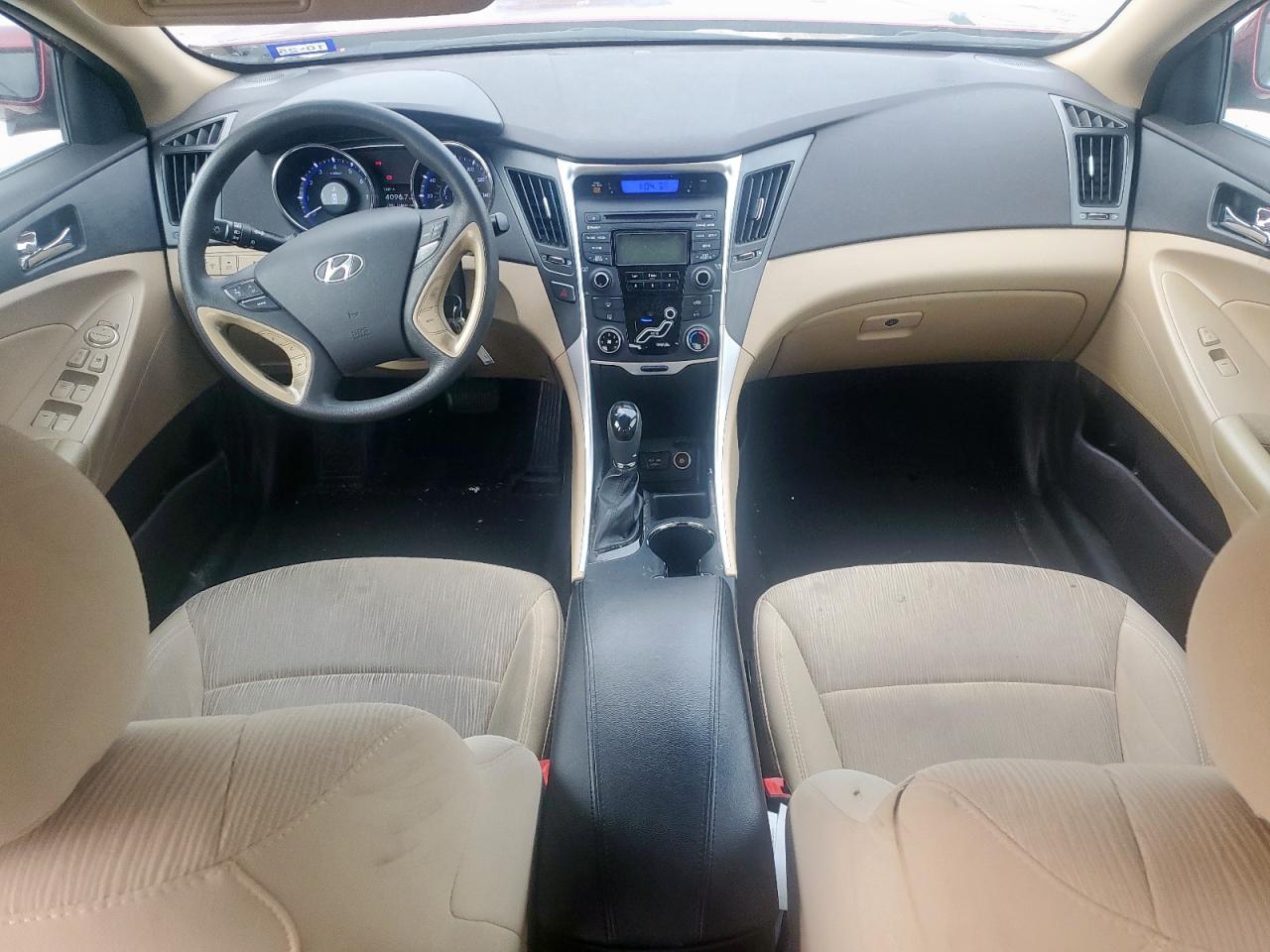 2013 Hyundai Sonata VIN 5NPEB4AC0DH749907 Copart auction photo, front end damage thumbnail 9