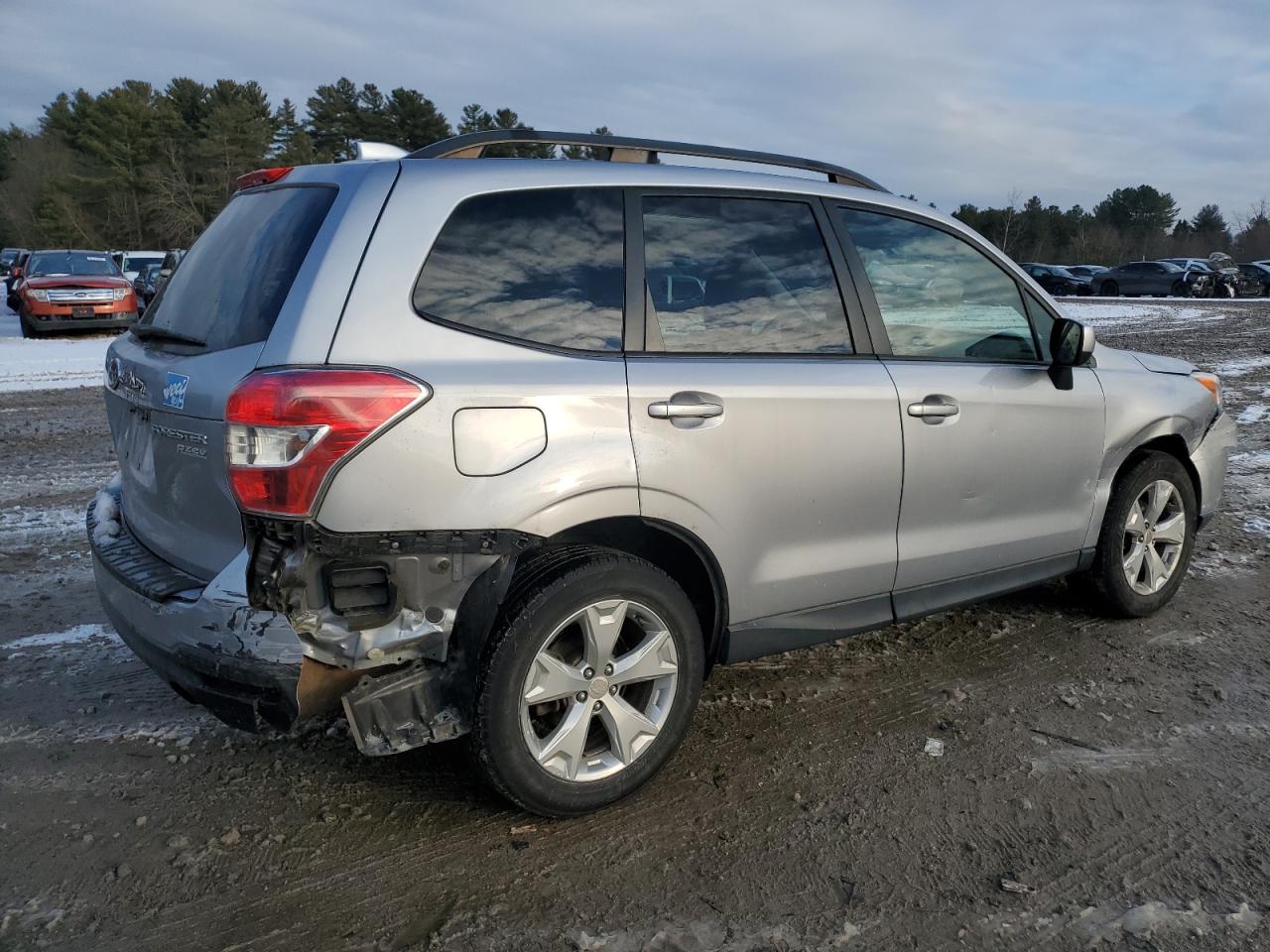 2016 Subaru Forester VIN JF2SJADC2GH520214 Copart auction photo, all over damage thumbnail 3