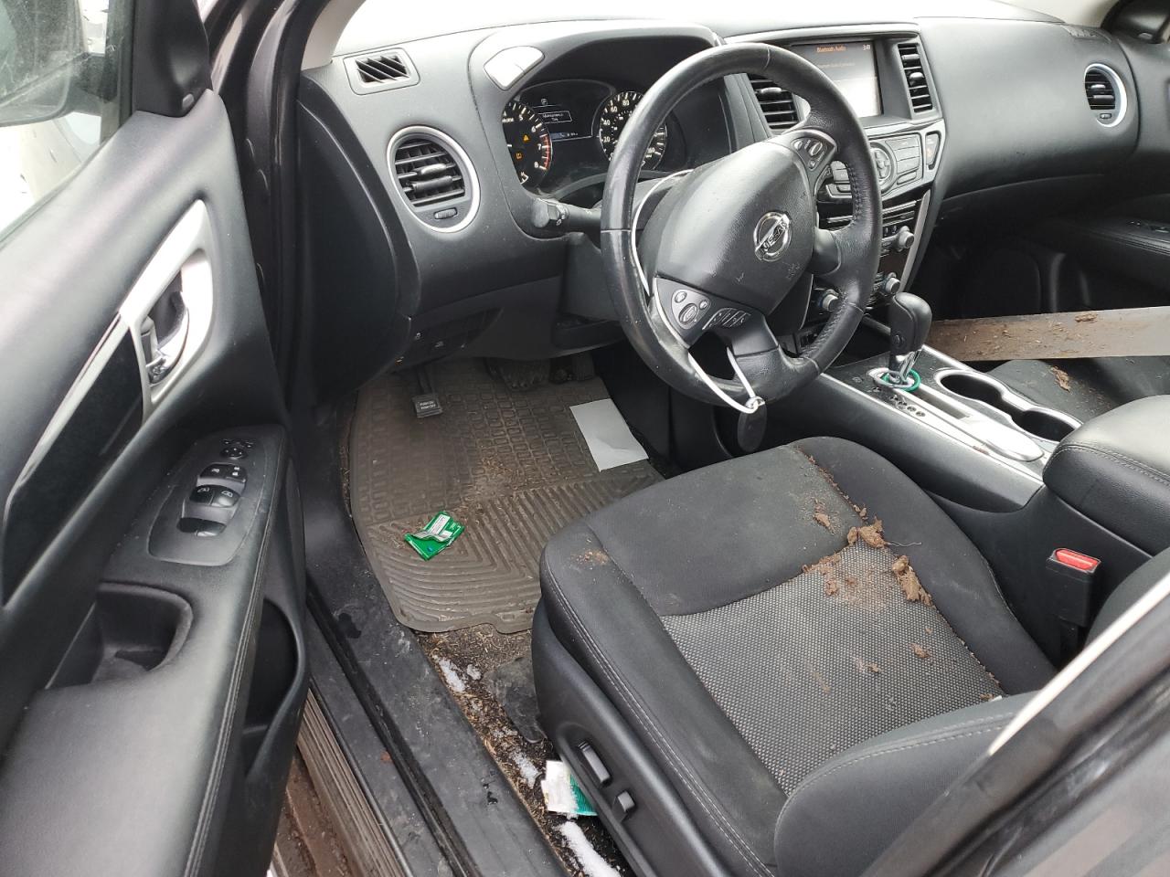 2019 Nissan Pathfinder VIN 5N1DR2MN6KC583096 Copart auction photo, all over damage thumbnail 8