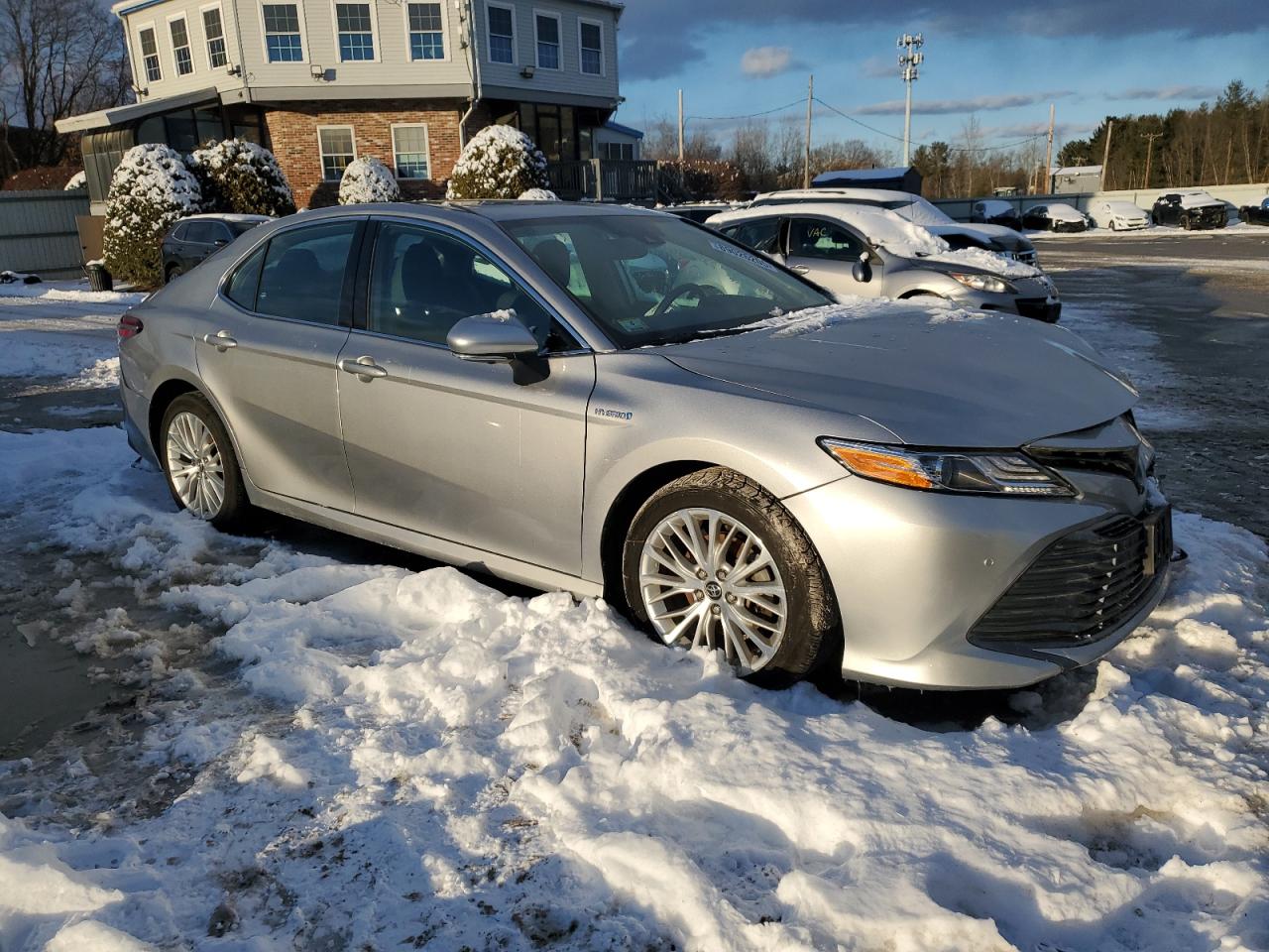 2020 Toyota Camry VIN 4T1F31AK9LU530483 Copart auction photo, front end damage thumbnail 4