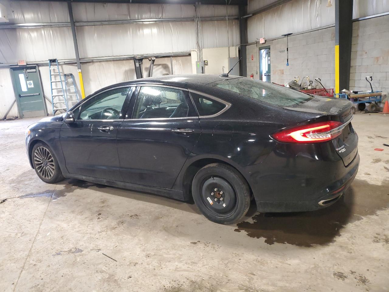 2017 Ford Fusion VIN 3FA6P0H98HR150156 Copart auction photo, front end / side damage thumbnail 2