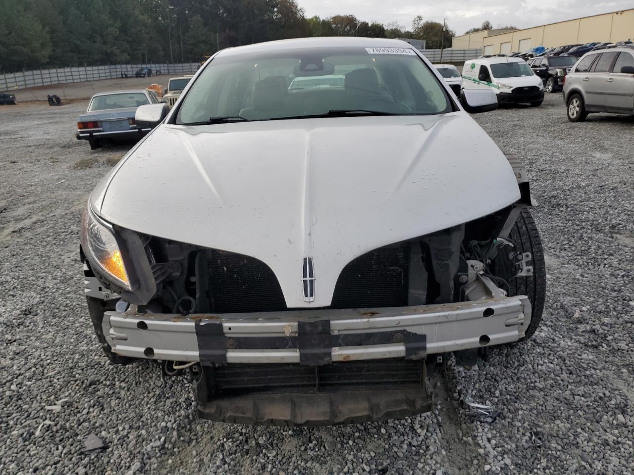 2014 Lincoln MKS VIN 1LNHL9DK4EG602484 Copart auction photo, front end damage thumbnail 5