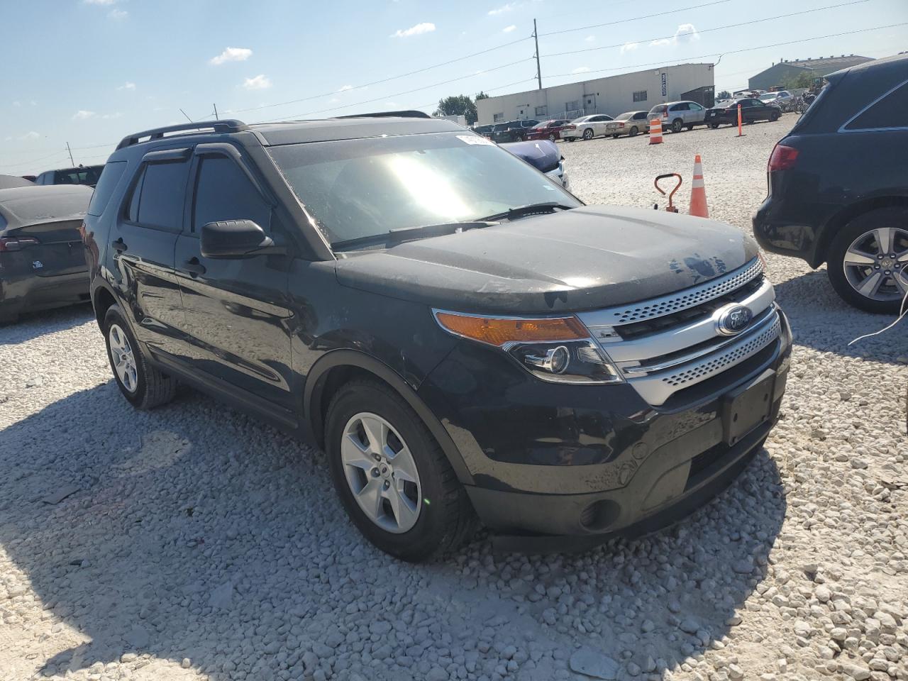 2014 Ford Explorer VIN 1FM5K7B82EGA48766 Copart auction photo, all over damage thumbnail 4