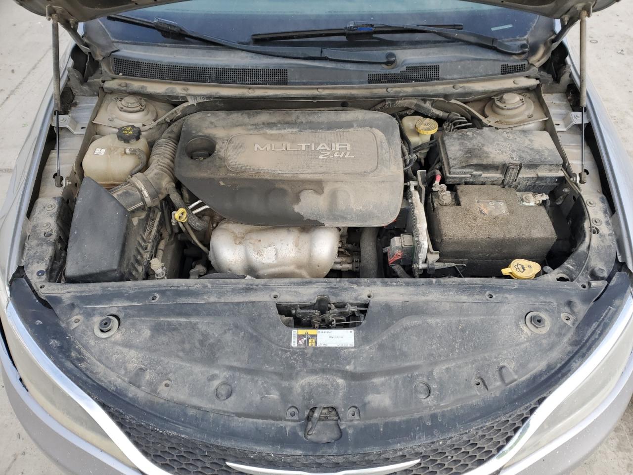 2015 Chrysler 200 VIN 1C3CCCAB1FN577108 Copart auction photo, side / front end damage thumbnail 11