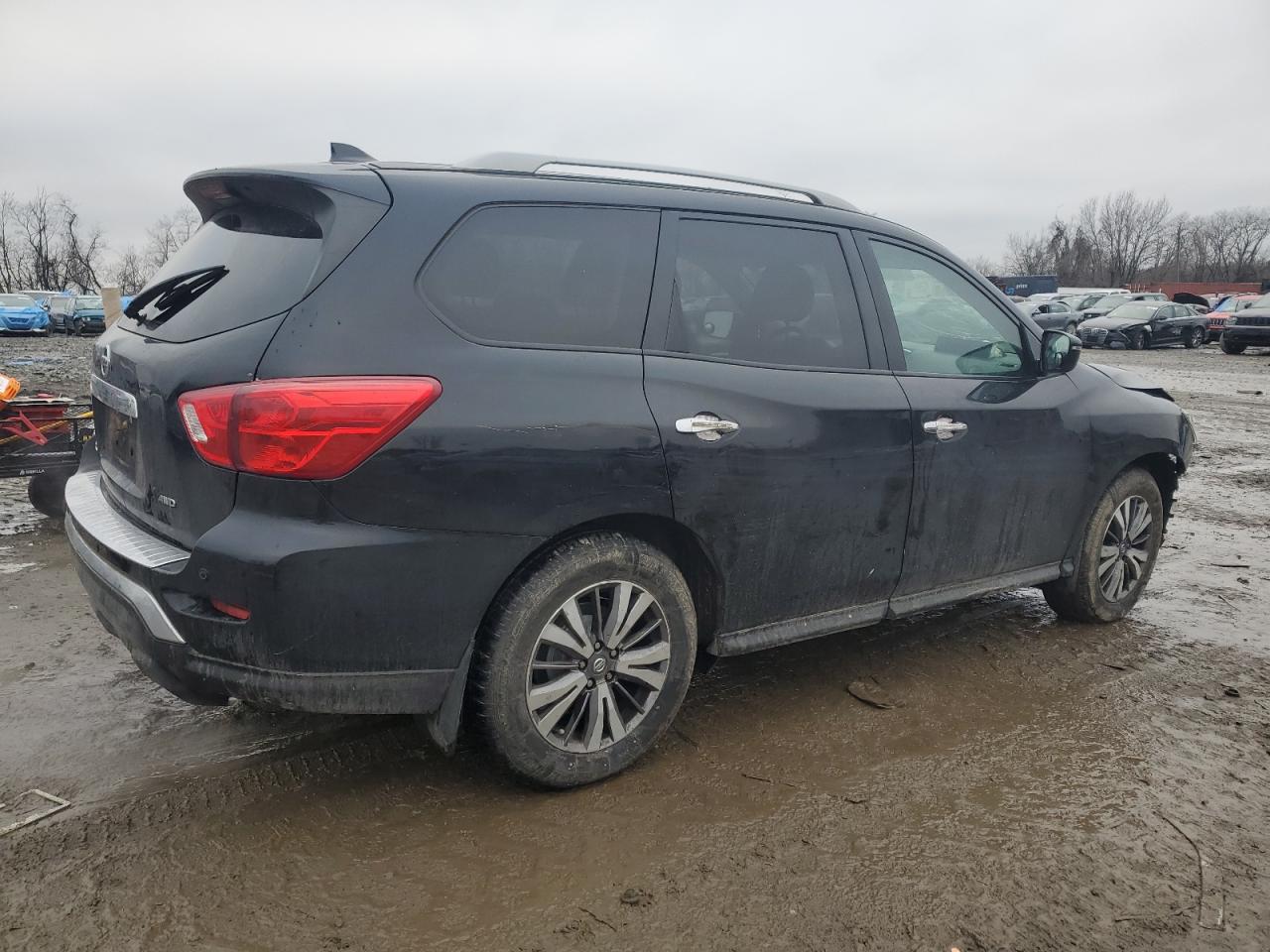 2020 Nissan Pathfinder VIN 5N1DR2AM7LC594122 Copart auction photo, front end damage thumbnail 3