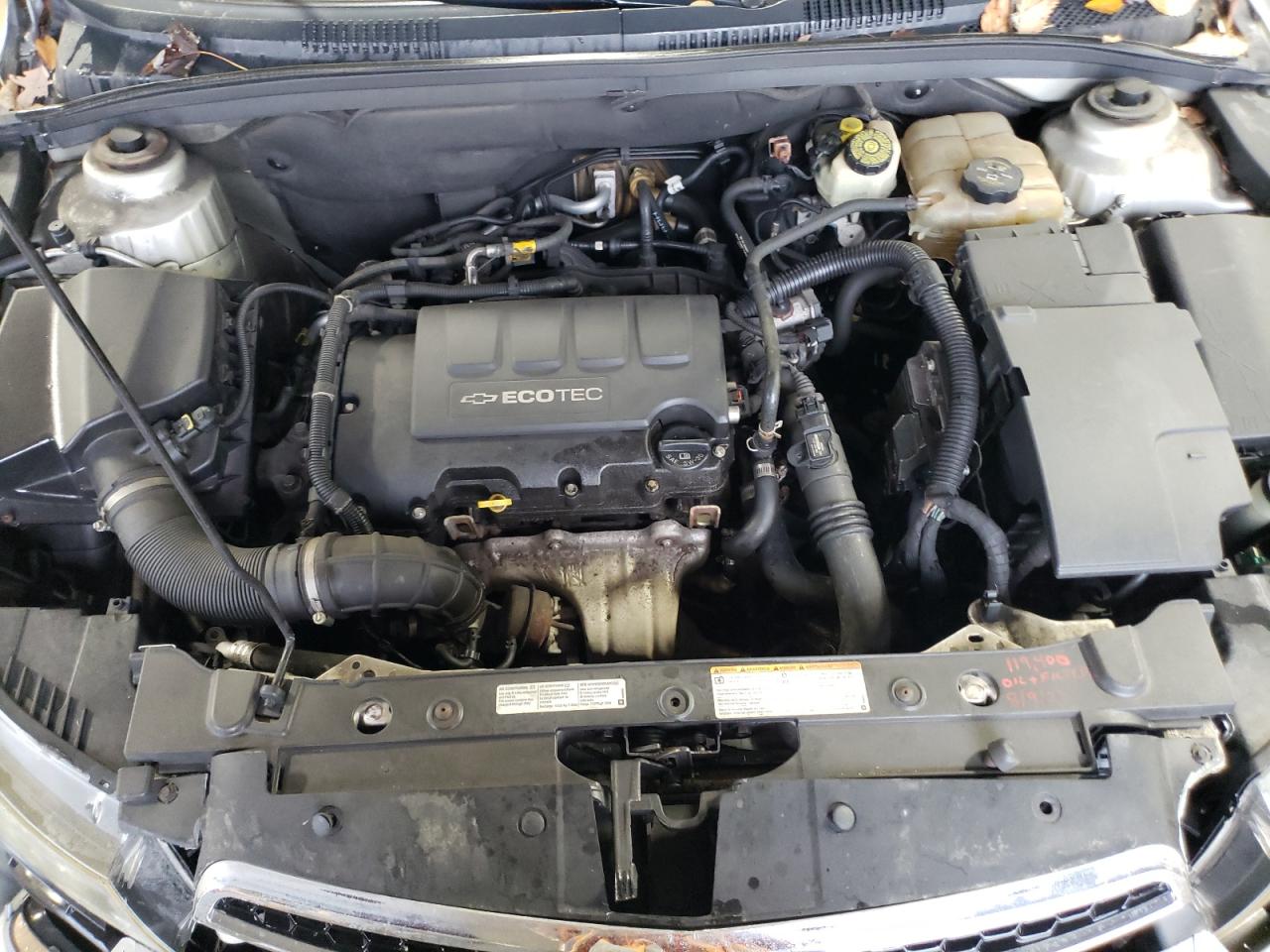 2011 Chevrolet Cruze VIN 1G1PF5S95B7255252 Copart auction photo, front end damage thumbnail 11