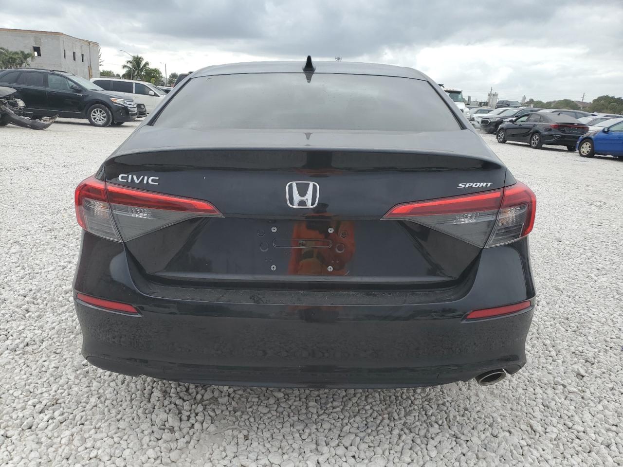 2024 Honda Civic VIN 2HGFE2F50RH584873 Copart auction photo, front end / minor dent/scratches damage thumbnail 6