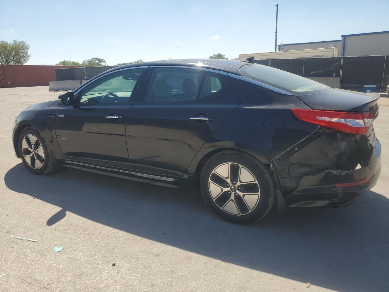 2013 KIA Optima VIN KNAGM4AD5D5059126 Copart auction photo, rear end / front end damage thumbnail 2
