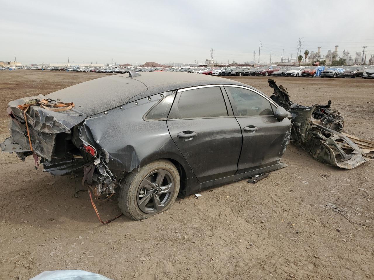 2023 KIA K5 VIN 5XXG14J28PG210163 Copart auction photo, all over damage thumbnail 3