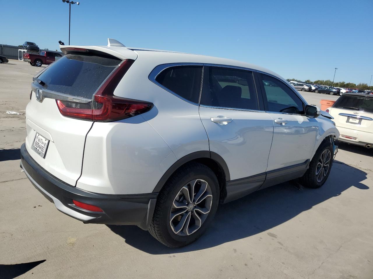 2021 Honda CR-V VIN 7FARW1H88ME000474 Copart auction photo, front end damage thumbnail 3