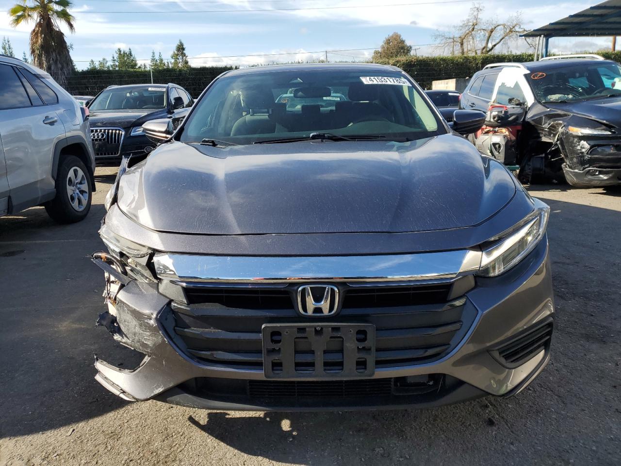 2021 Honda Insight VIN 19XZE4F50ME011306 Copart auction photo, front end / side damage thumbnail 5
