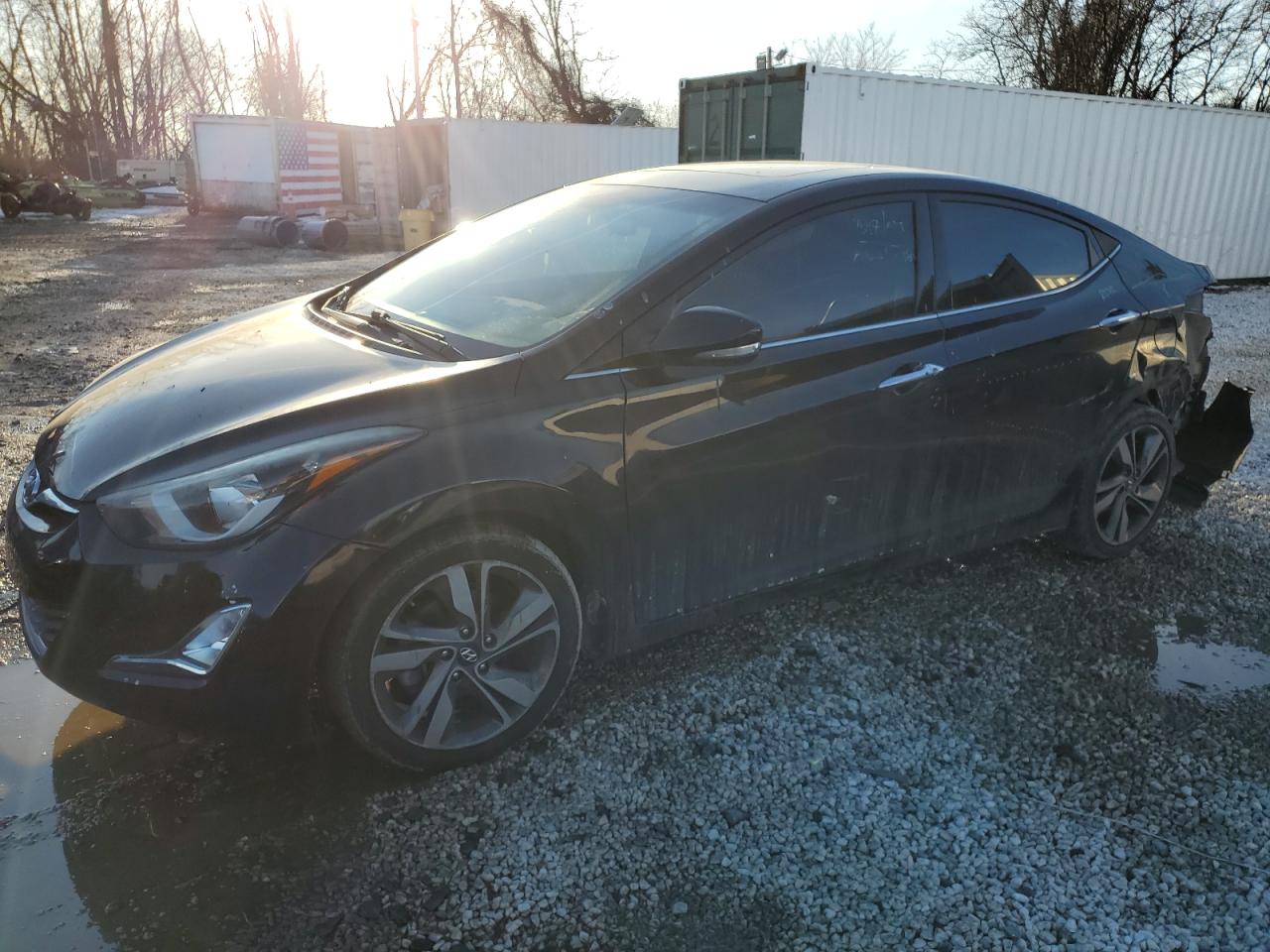 2014 Hyundai Elantra VIN KMHDH4AEXEU073139
