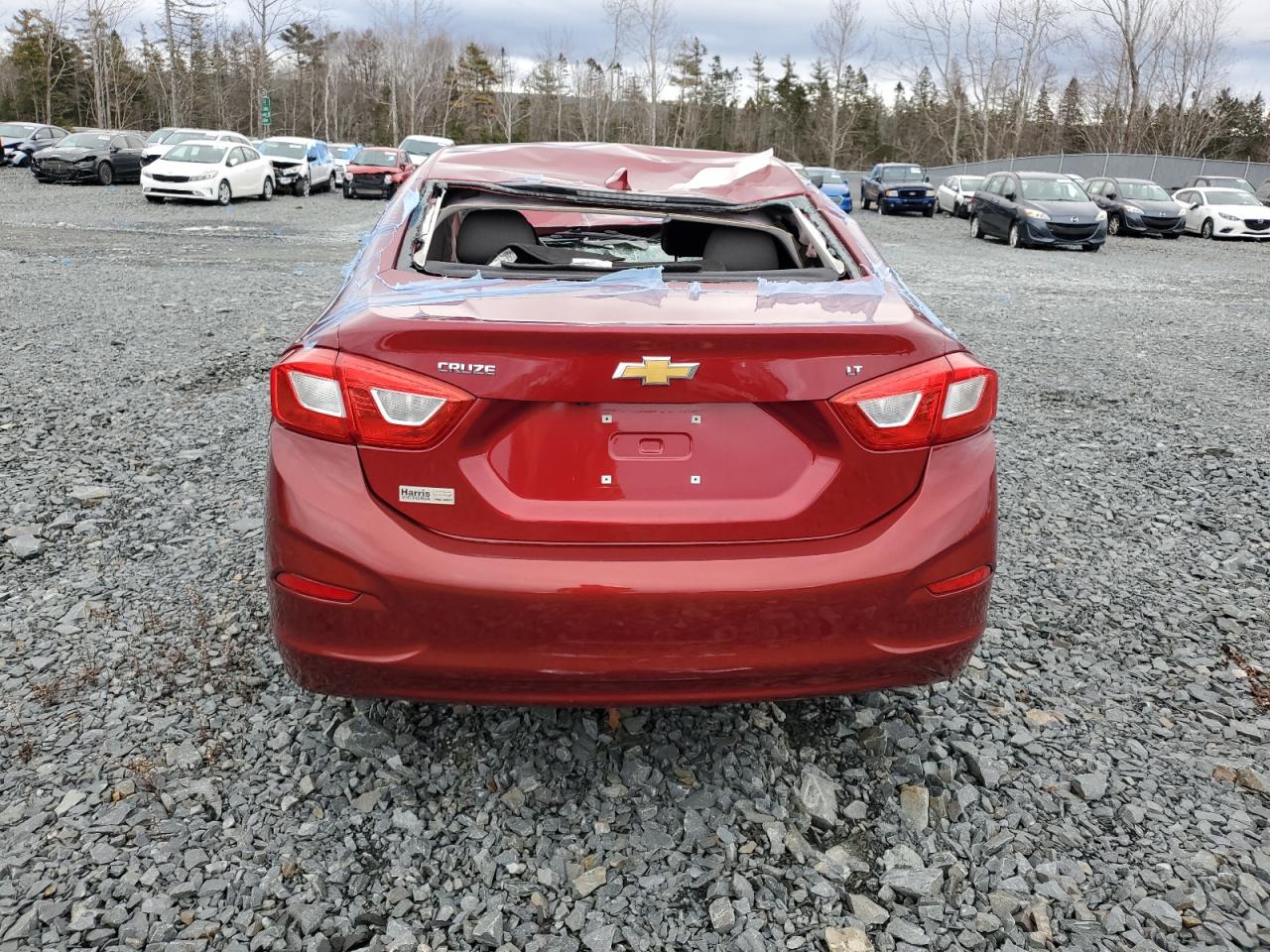 2017 Chevrolet Cruze VIN 3G1BD5SM7HS513527 Copart auction photo, all over damage thumbnail 6