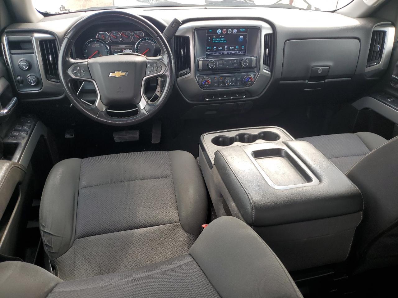2017 Chevrolet Silverado VIN 3GCUKREC4HG309688 Copart auction photo, undercarriage damage thumbnail 8