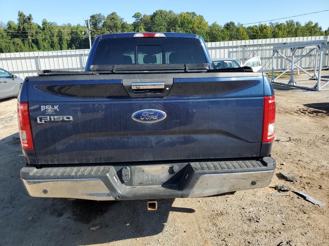 2017 Ford F-150 VIN 1FTEW1EGXHKE16430 Copart auction photo, front end / side damage thumbnail 6