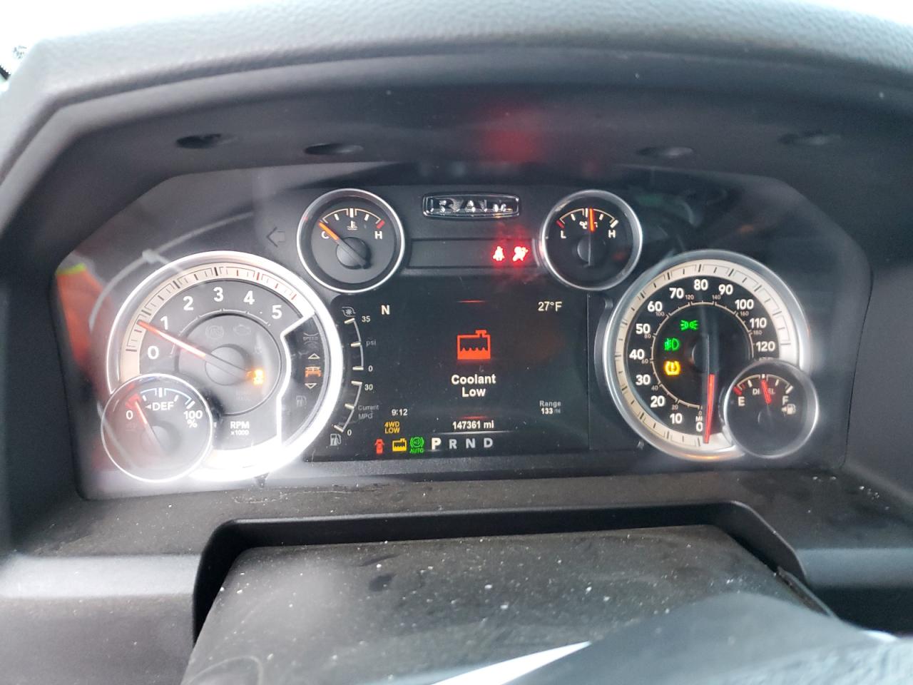 2015 RAM 2500 VIN 3C6UR5DL1FG688840 Copart auction photo, all over damage thumbnail 9