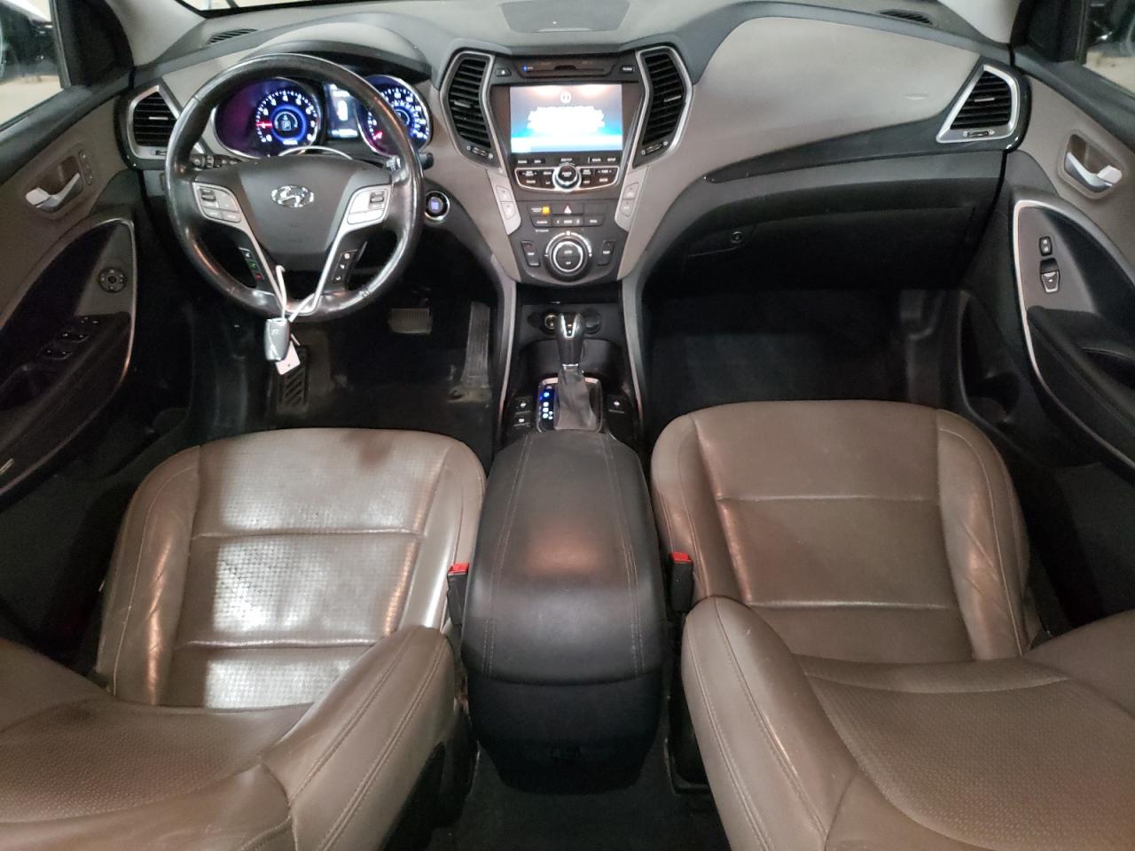 2014 Hyundai Santa Fe VIN 5XYZUDLB2EG200850 Copart auction photo, front end / minor dent/scratches damage thumbnail 8