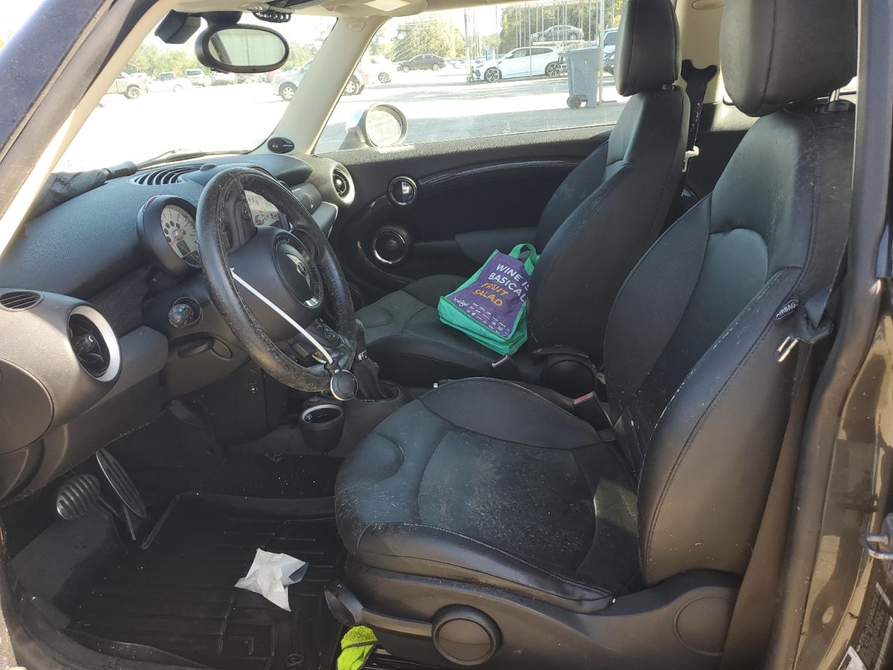 2011 MINI Cooper VIN WMWSV3C59BTY10468 Copart auction photo, water/flood damage thumbnail 7