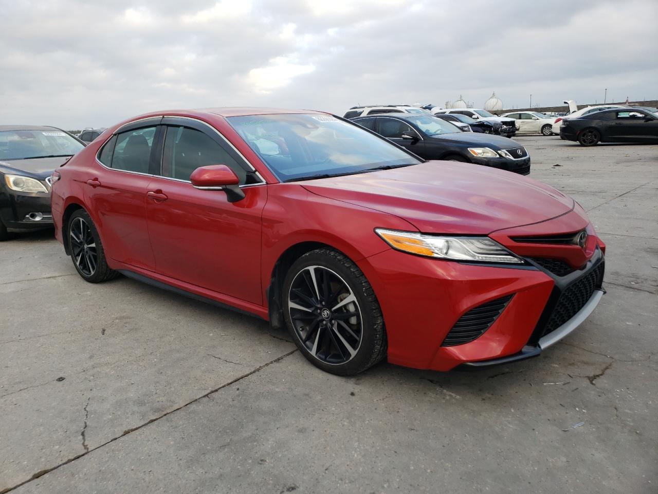2020 Toyota Camry VIN 4T1K61AKXLU338396 Copart auction photo, rear end damage thumbnail 4