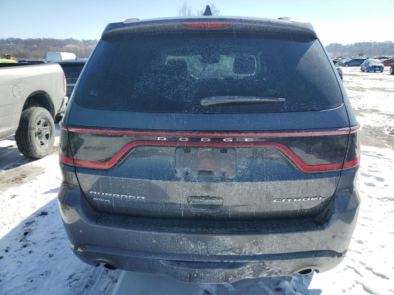 2016 Dodge Durango VIN 1C4RDJEGXGC323472 Copart auction photo, side damage thumbnail 6