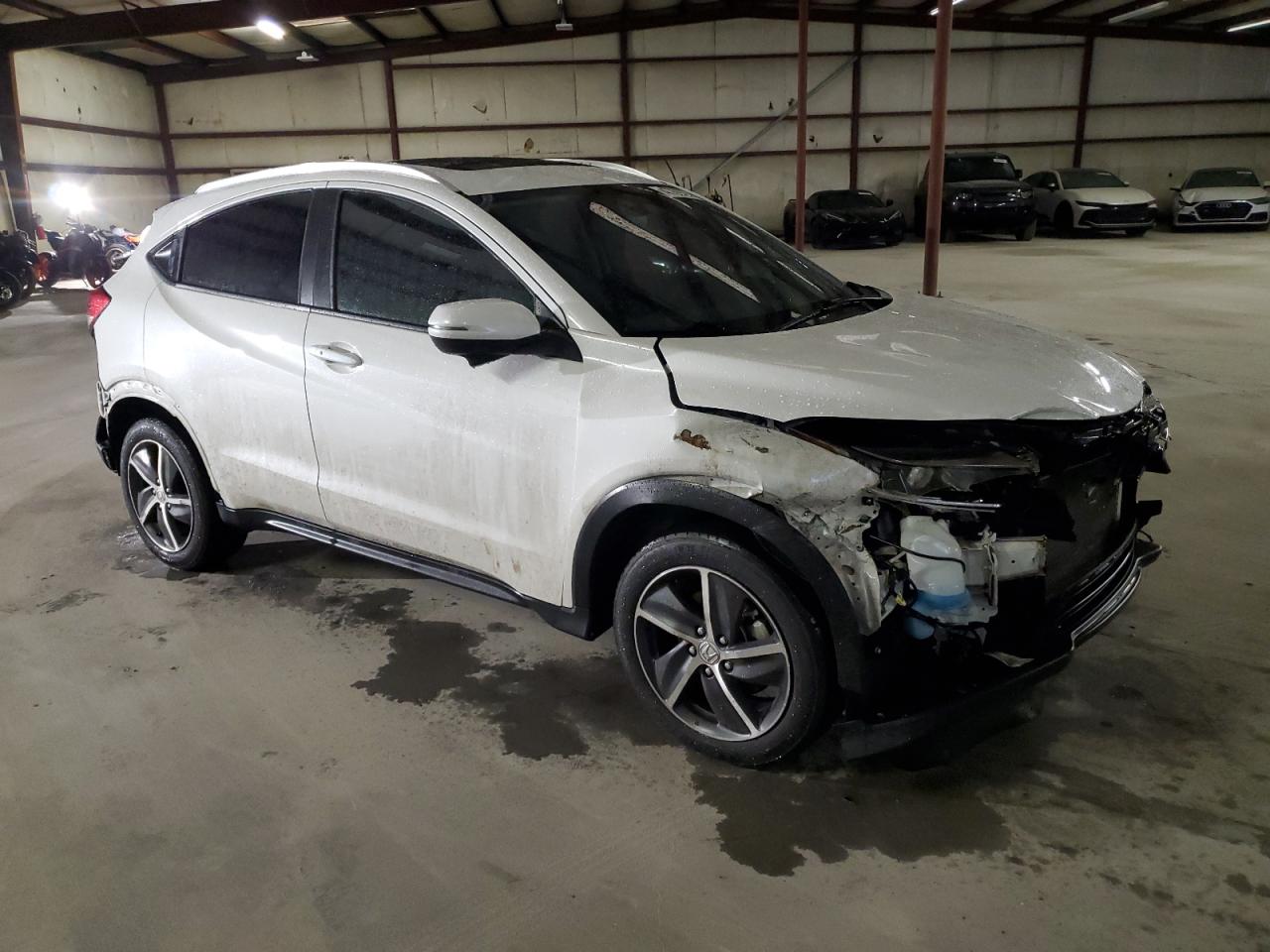 2021 Honda HR-V VIN 3CZRU5H73MM713420 Copart auction photo, front end / rear end damage thumbnail 4