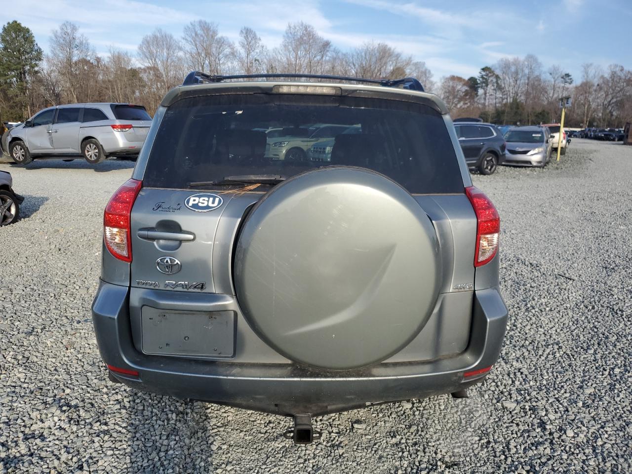 2008 Toyota RAV 4 VIN JTMBD33V886065872 Copart auction photo, rear end / minor dent/scratches damage thumbnail 6