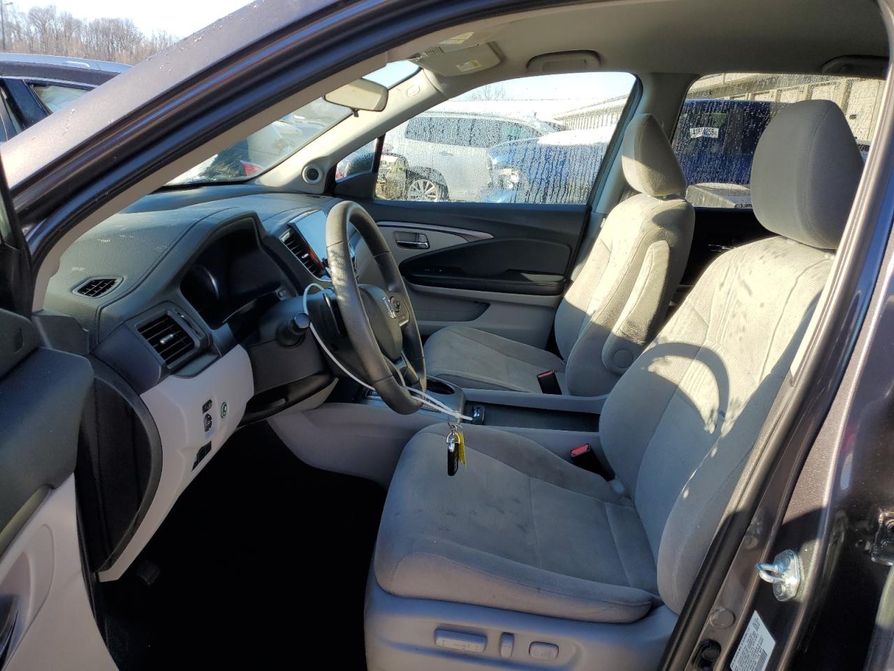 2021 Honda Pilot VIN 5FNYF5H32MB027088 Copart auction photo, front end / side damage thumbnail 7