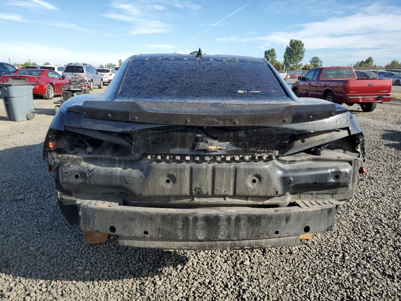 2011 Chevrolet Camaro VIN 2G1FT1EW1B9190994 Copart auction photo, stripped / all over damage thumbnail 6