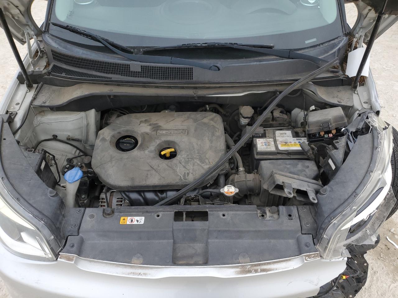 2016 KIA Soul VIN KNDJP3A56G7846047 Copart auction photo, front end / undercarriage damage thumbnail 11