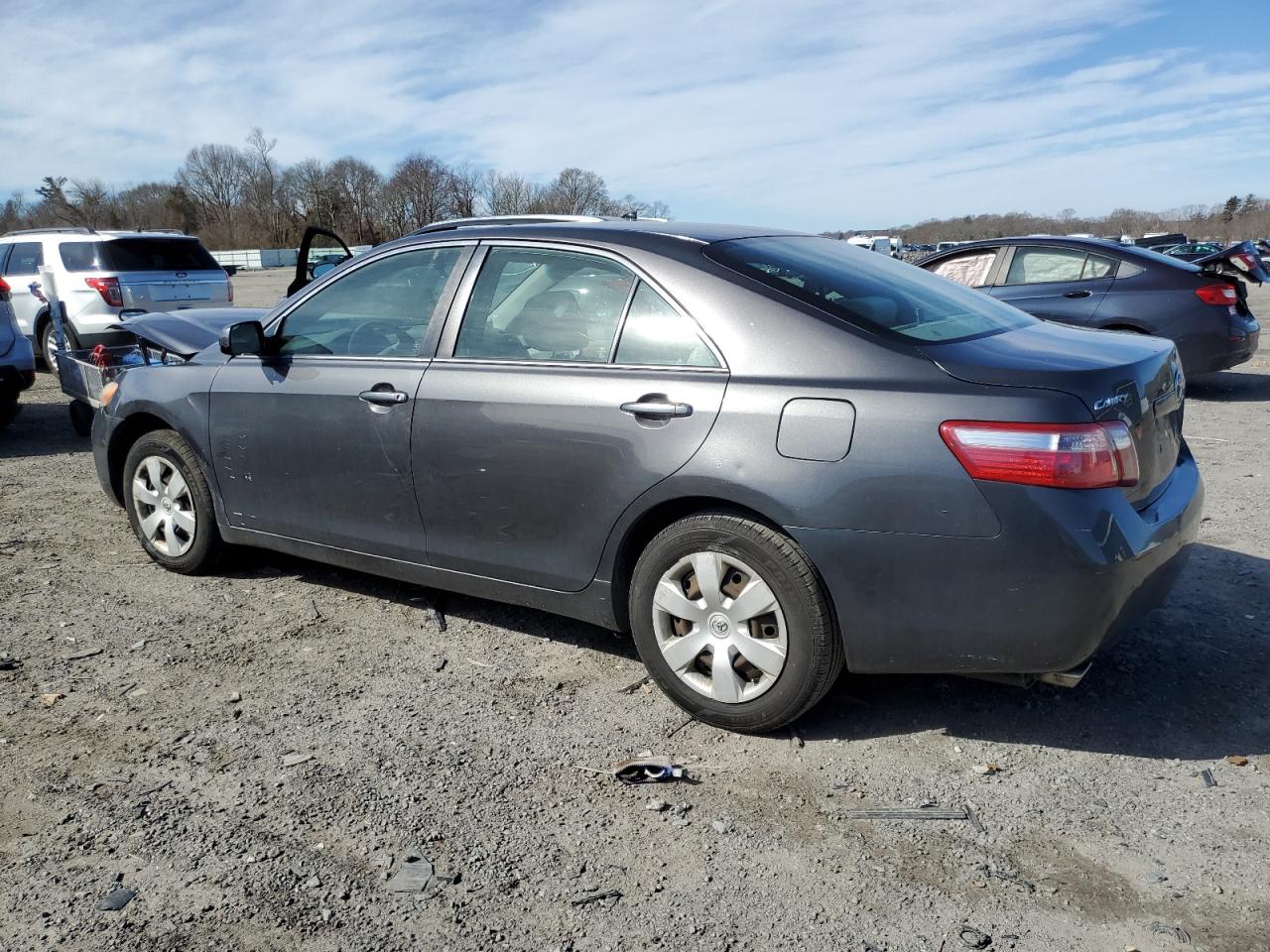2007 Toyota Camry VIN JTNBK46K373025126 Copart auction photo, front end / minor dent/scratches damage thumbnail 2