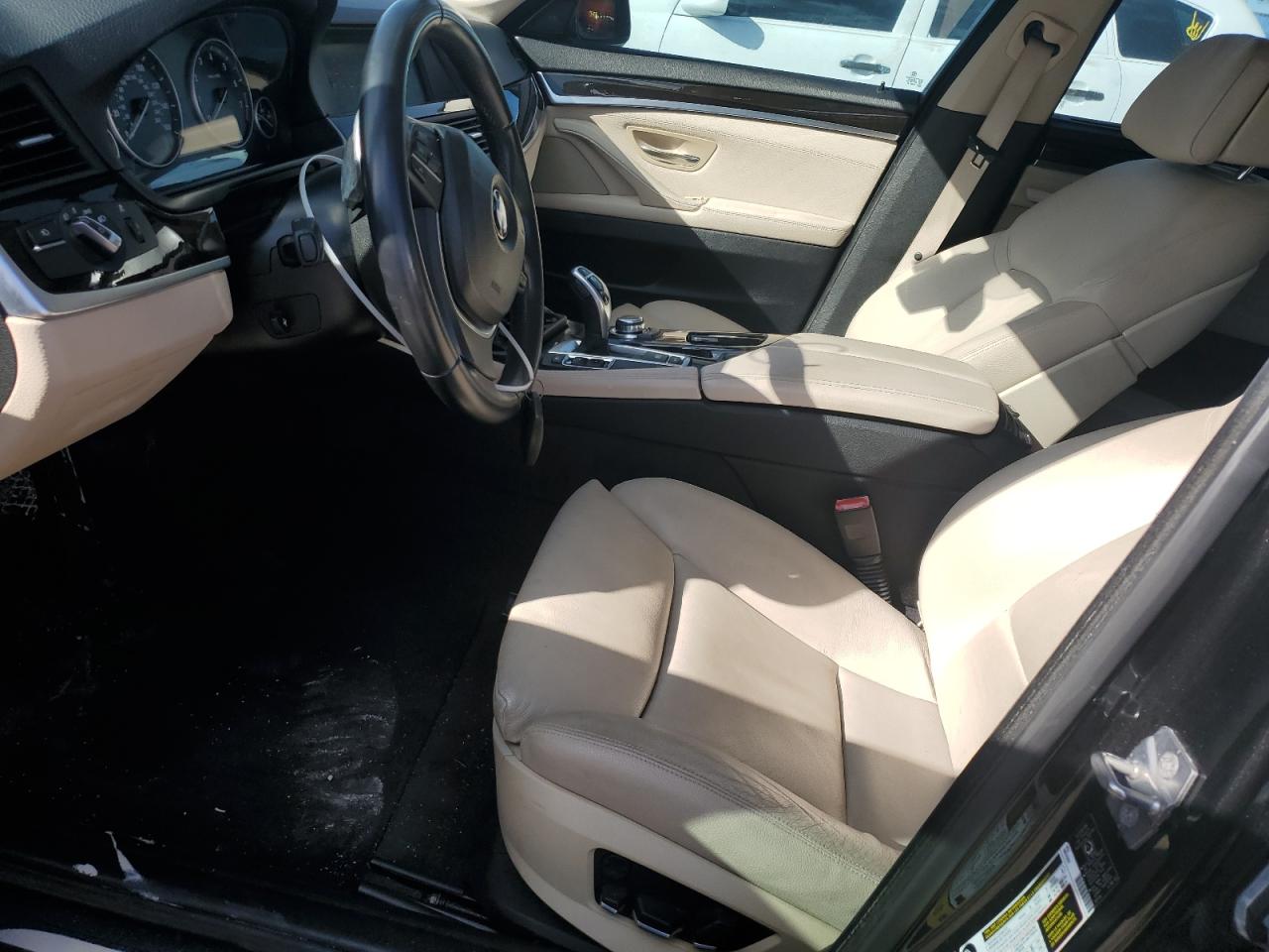 2011 BMW 5er VIN WBAFR7C50BC802904 Copart auction photo, side damage thumbnail 7