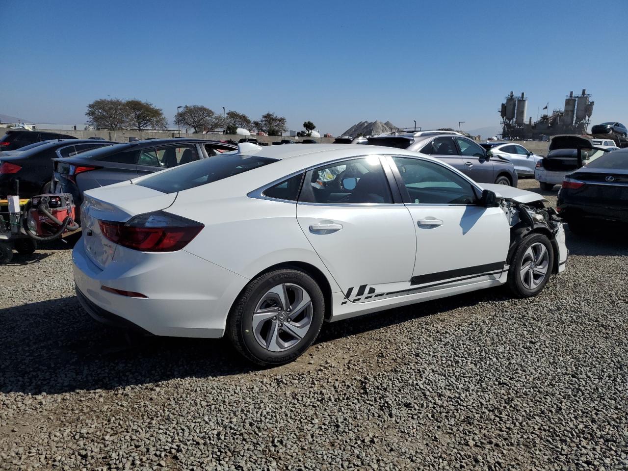 2020 Honda Insight VIN 19XZE4F50LE013278 Copart auction photo, front end damage thumbnail 3