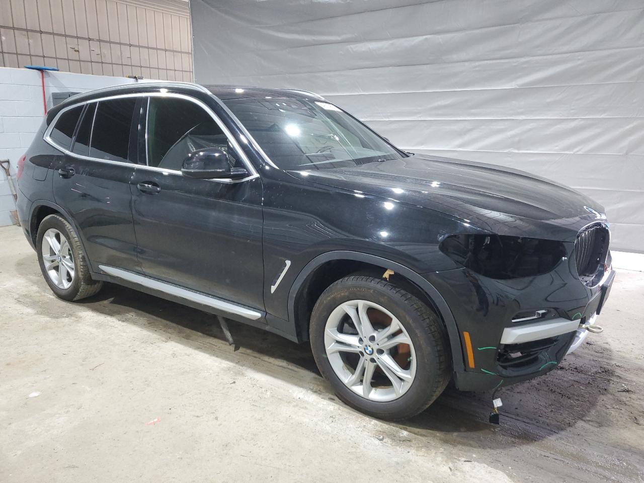 2020 BMW X3 VIN 5UXTY5C06LLT36722 Copart auction photo, front end damage thumbnail 4