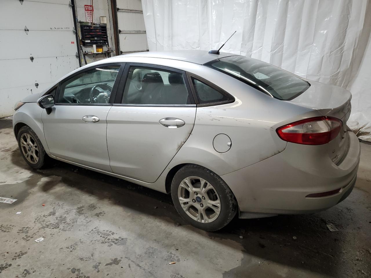 2014 Ford Fiesta VIN 3FADP4BJ5EM233618 Copart auction photo, front end / side damage thumbnail 2