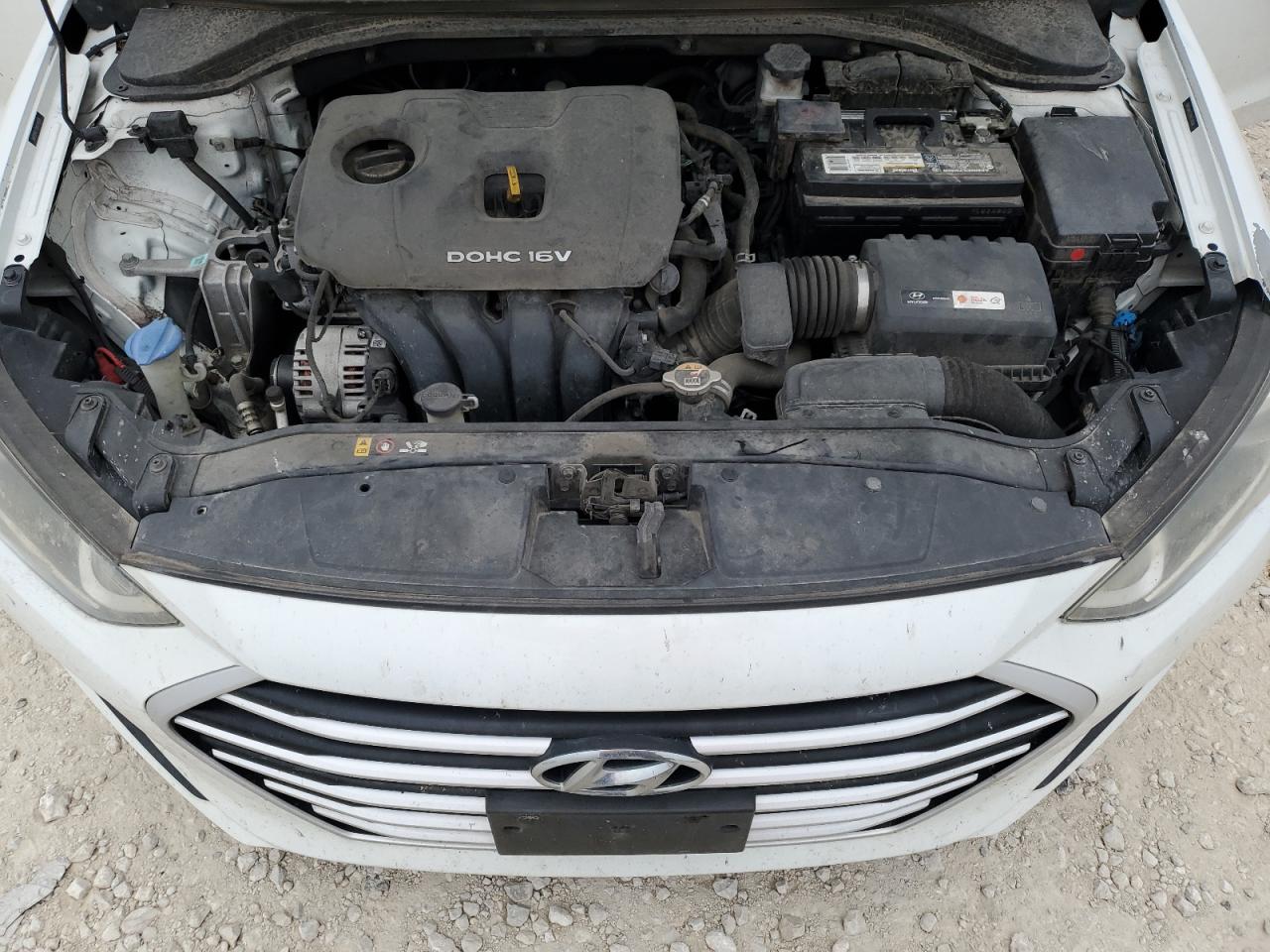 2017 Hyundai Elantra VIN 5NPD84LF7HH119938 Copart auction photo, vandalism damage thumbnail 11