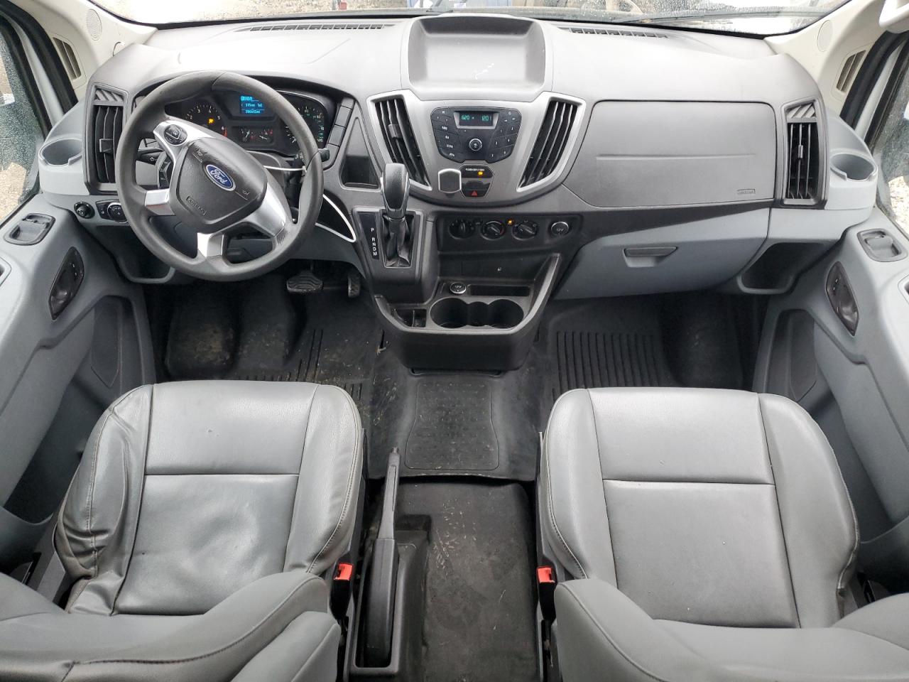 2016 Ford Transit VIN 1FTYR2CG2GKB23942 Copart auction photo, rear end damage thumbnail 8