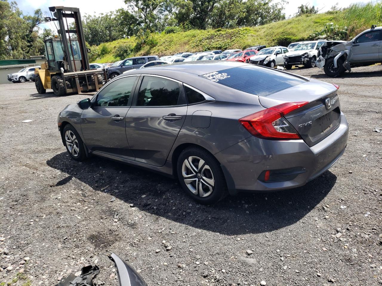2017 Honda Civic VIN 2HGFC2F50HH526749 Copart auction photo, front end damage thumbnail 2