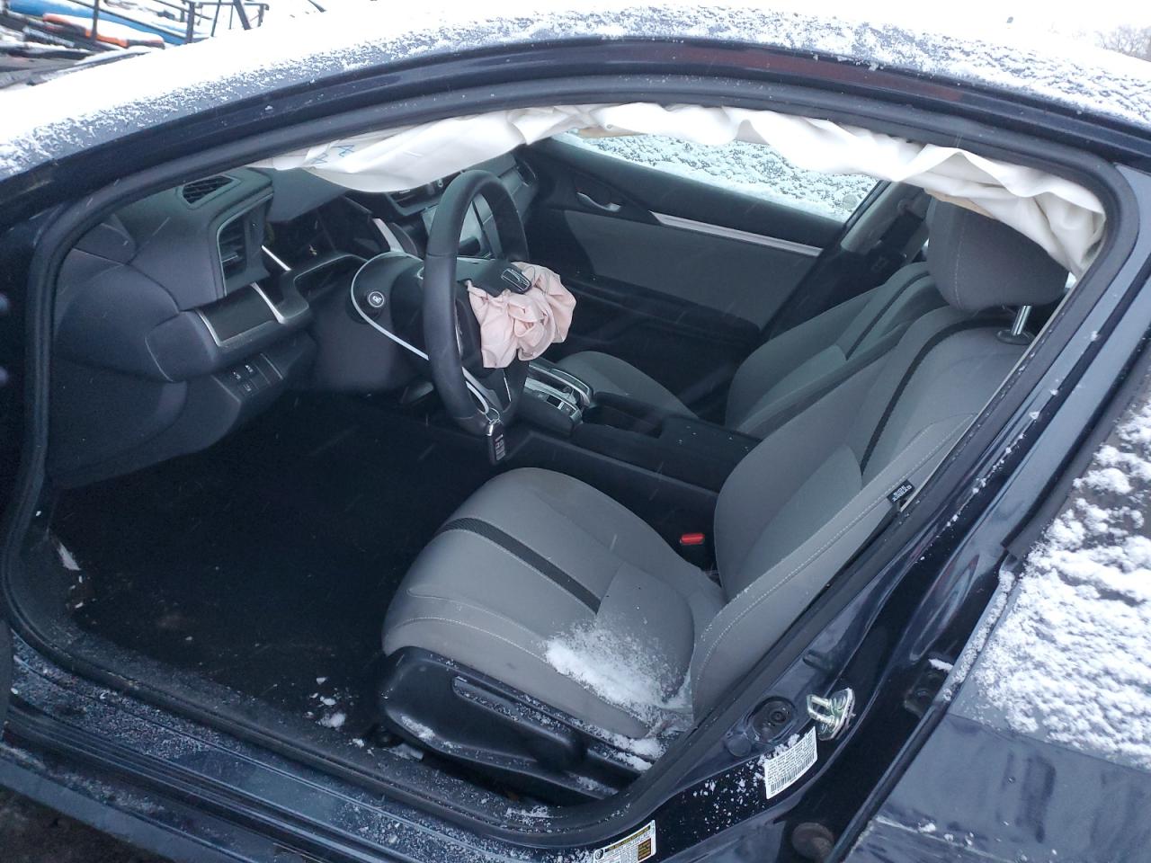 2017 Honda Civic VIN 19XFC2F88HE222833 Copart auction photo, front end / minor dent/scratches damage thumbnail 7