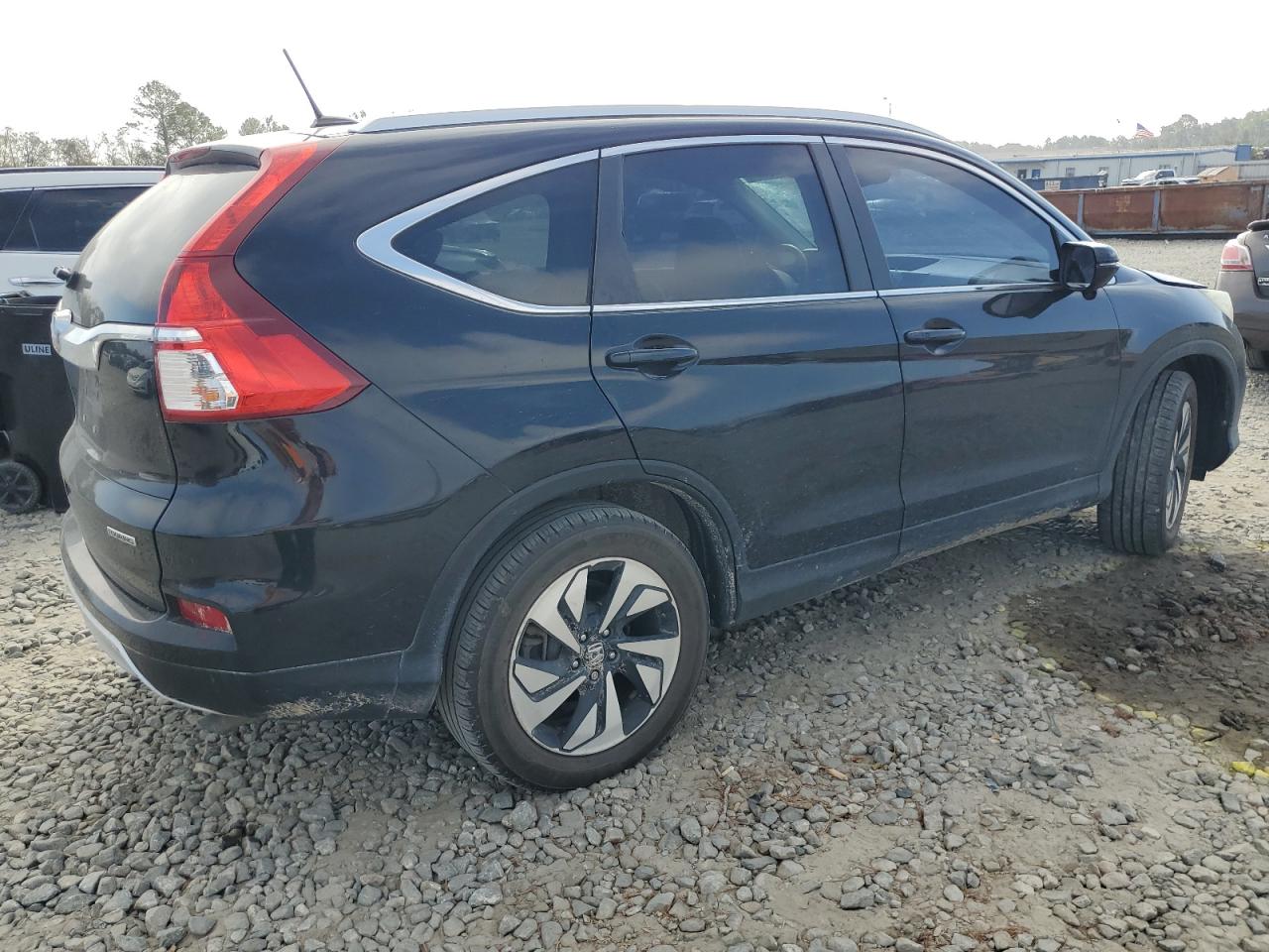 2016 Honda CR-V VIN 5J6RM3H93GL005910 Copart auction photo, front end / top/roof damage thumbnail 3