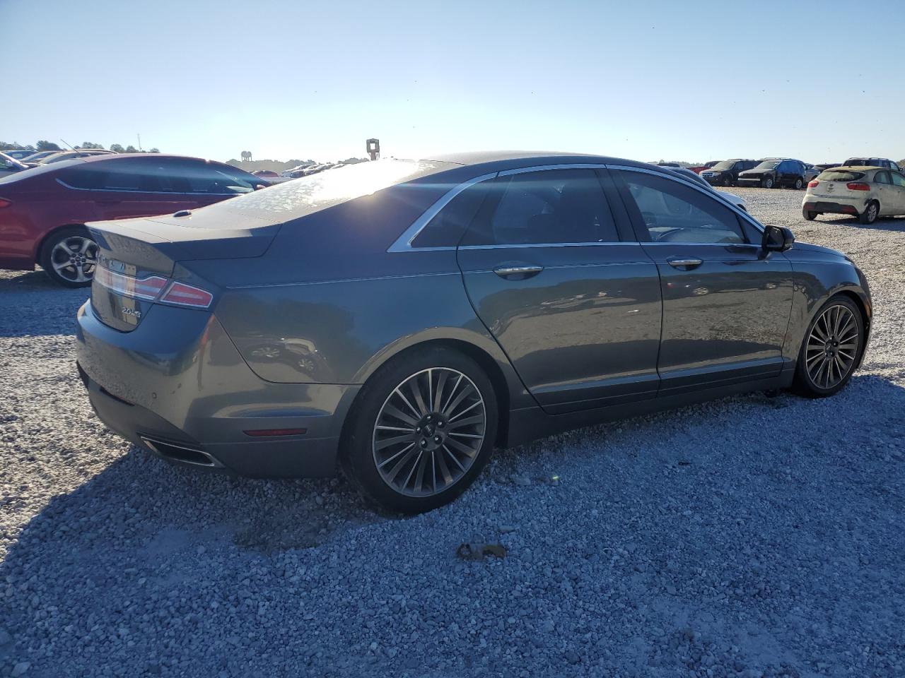 2016 Lincoln MKZ VIN 3LN6L2J96GR614633 Copart auction photo, undercarriage / side damage thumbnail 3