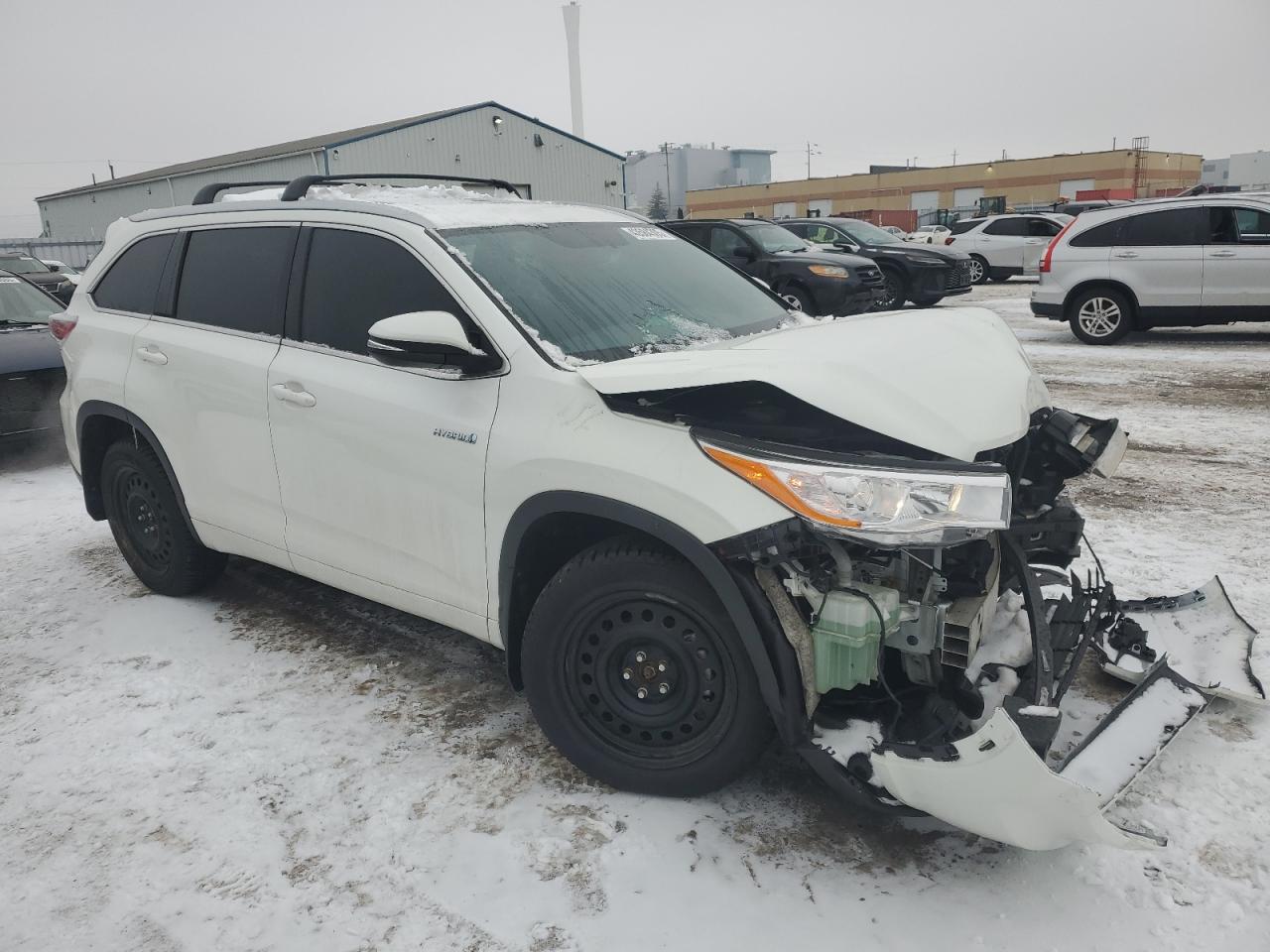 2016 Toyota Highlander VIN 5TDJCRFH0GS014372 Copart auction photo, front end damage thumbnail 4