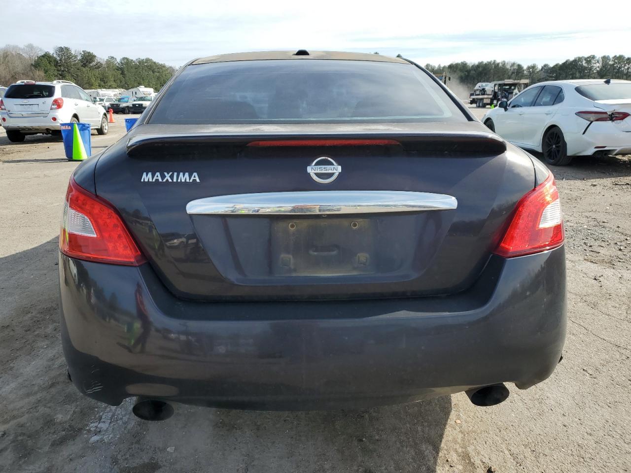 2010 Nissan Maxima VIN 1N4AA5AP4AC851993 Copart auction photo, front end / all over damage thumbnail 6